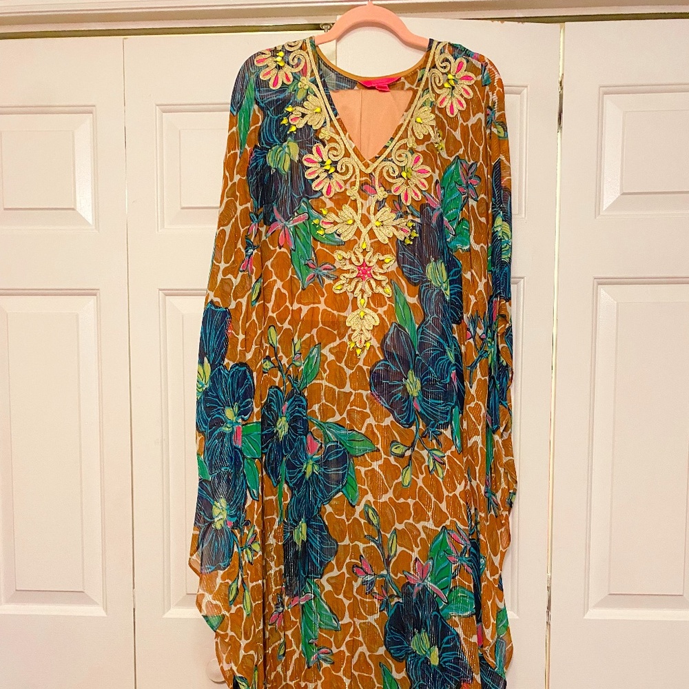 LILLY PULITZER ROSIA CAFTAN
